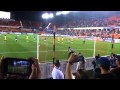 Chicharito misses a penalty kick vs Guyana in Houston Texas