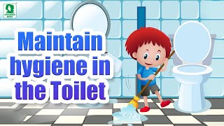 In the toilet | Good Manners in Everyday Life for Kids | Animated Videos for Kids