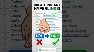 FIX Google Sheets With SHORTER URLs NOW!