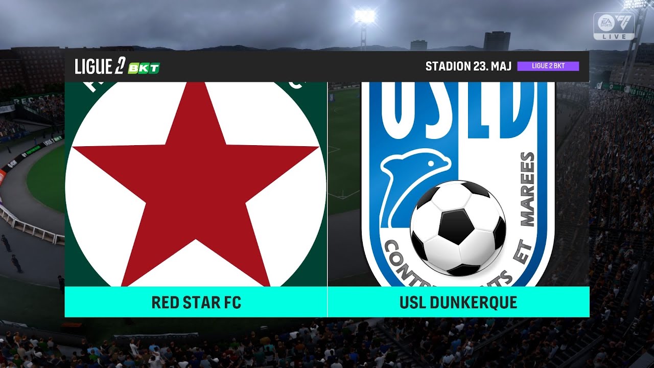 EA FC 25 | Red Star FC - USL Dunkerque | Ligue 2 | #26