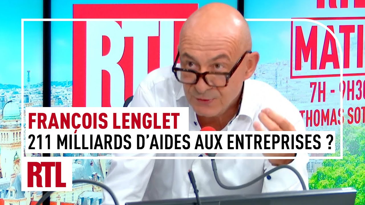 François Lenglet : 211 milliards d'aides publiques aux entreprises ? "Chiffre complètement bidon"