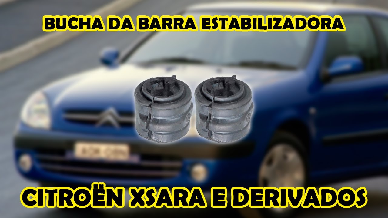 Xsara 2003 - Troca das buchas da barra estabilizadora