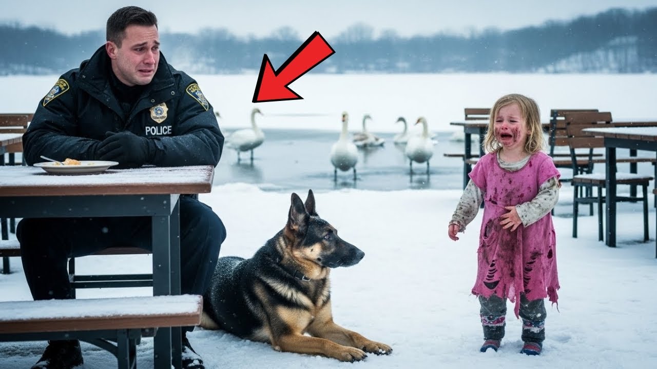 “Can I Sit Near You?” — A Shivering Girl Asked an Officer and K9. What He Found Changed Everything