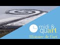 Midi et quart, histoire de l’art : Spiral Jetty de Robert Smithson