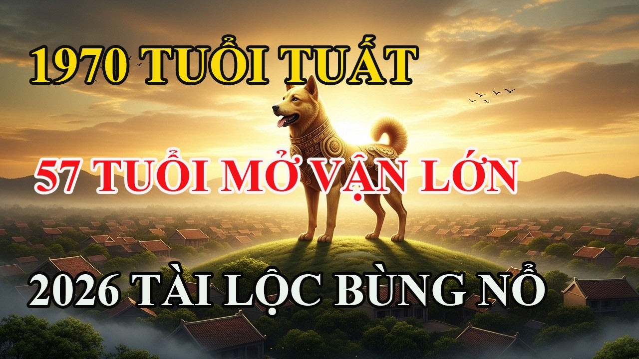 Tuổi Tuất 1970 (Canh Tuất): 57 tuổi mệnh Kim Cẩu, hậu vận “không tầm thường”! Nhà bạn có không?