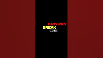 break the pattern today #motivation #selfimprovement #foryou #viralshorts #viralvideo