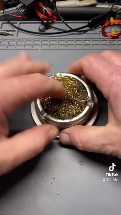 Nerd Club: Cleaning a solder pot