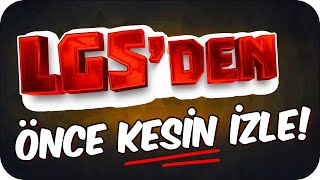 2023 LGS'DE KAÇIRMAMAN GEREKEN TÜM TAKTİKLER❗ 💥