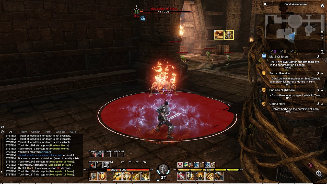 Bless Online Lv. 23 Dungeon - Max Settings [4K]