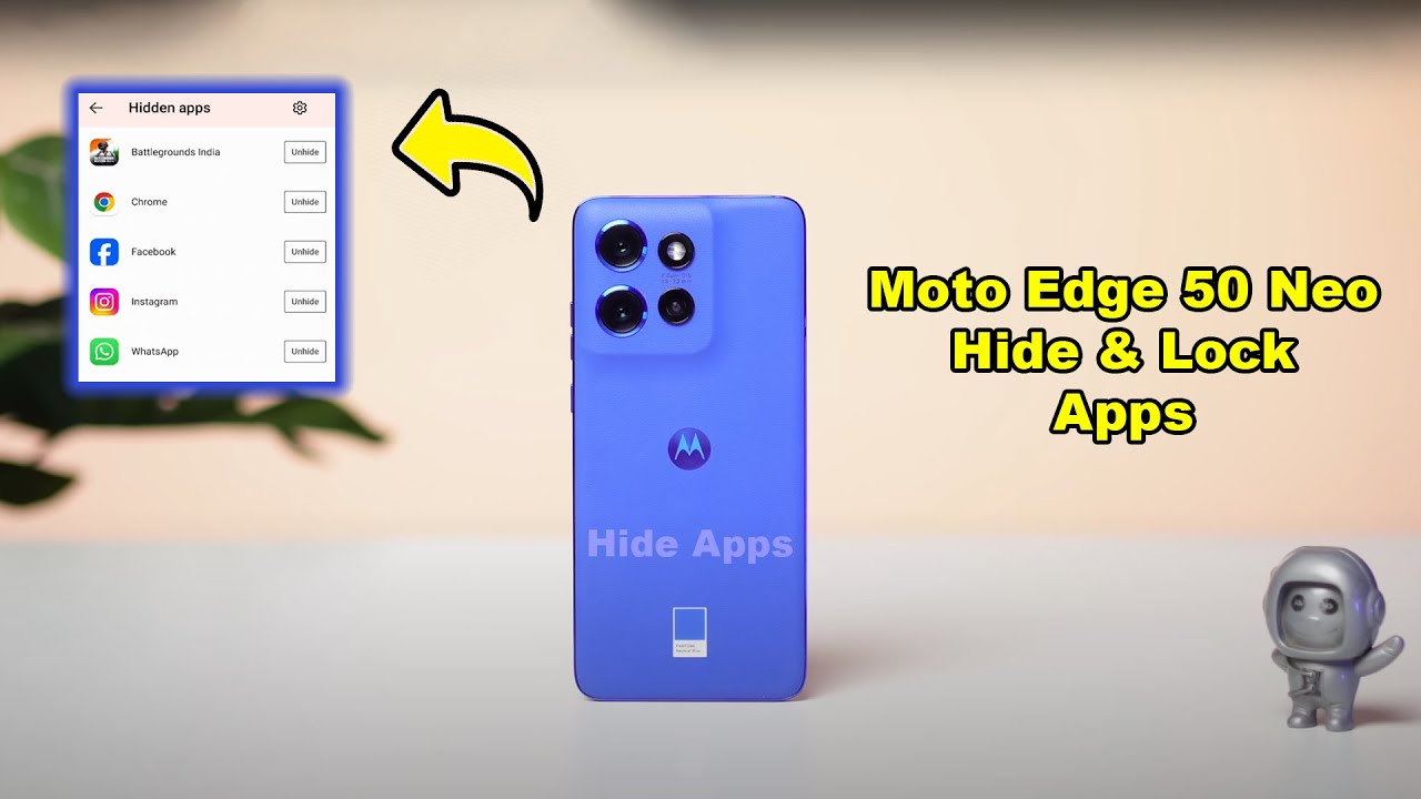 How To Hide Apps In Moto E3 Moto Edge 50 Neo Hide & Lock Apps | How to Lock & Hide Apps on Moto
