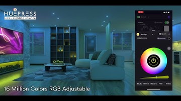 Không gian demo lắp đèn thông minh