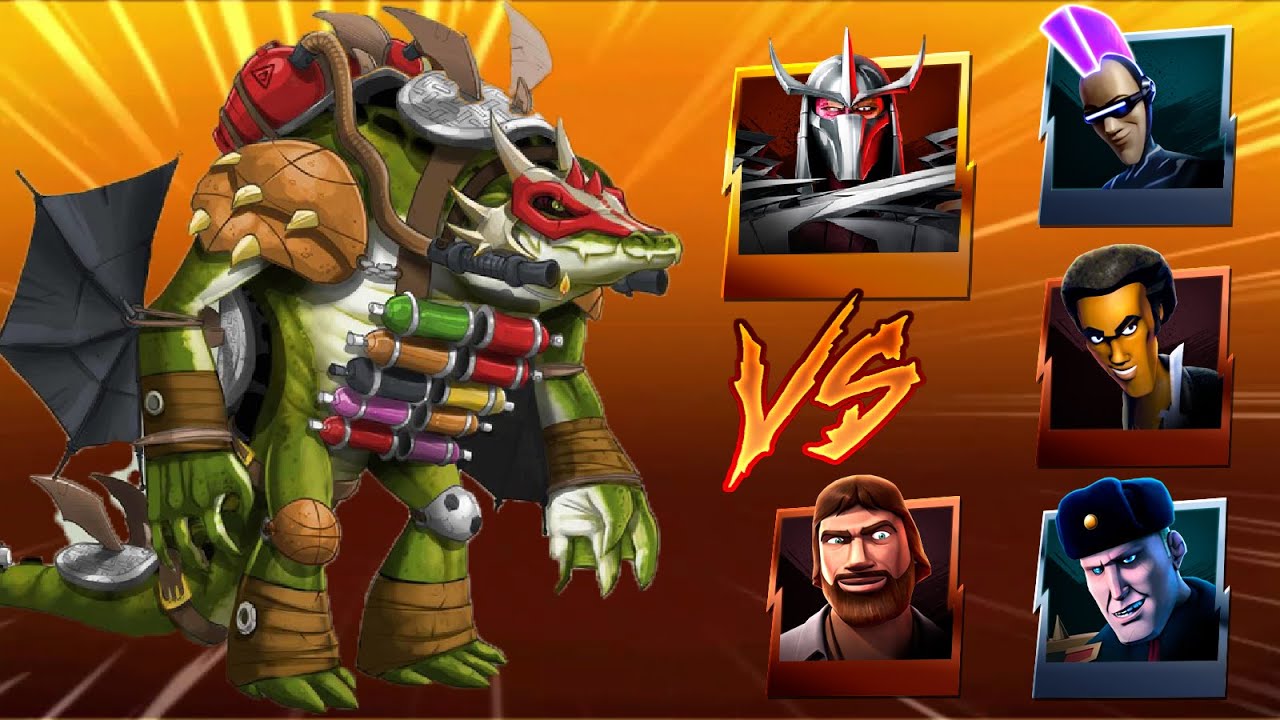 SHREDDER & HUMAN TEAM VS DRAGON | Teenage Mutant Ninja Turtles Legends
