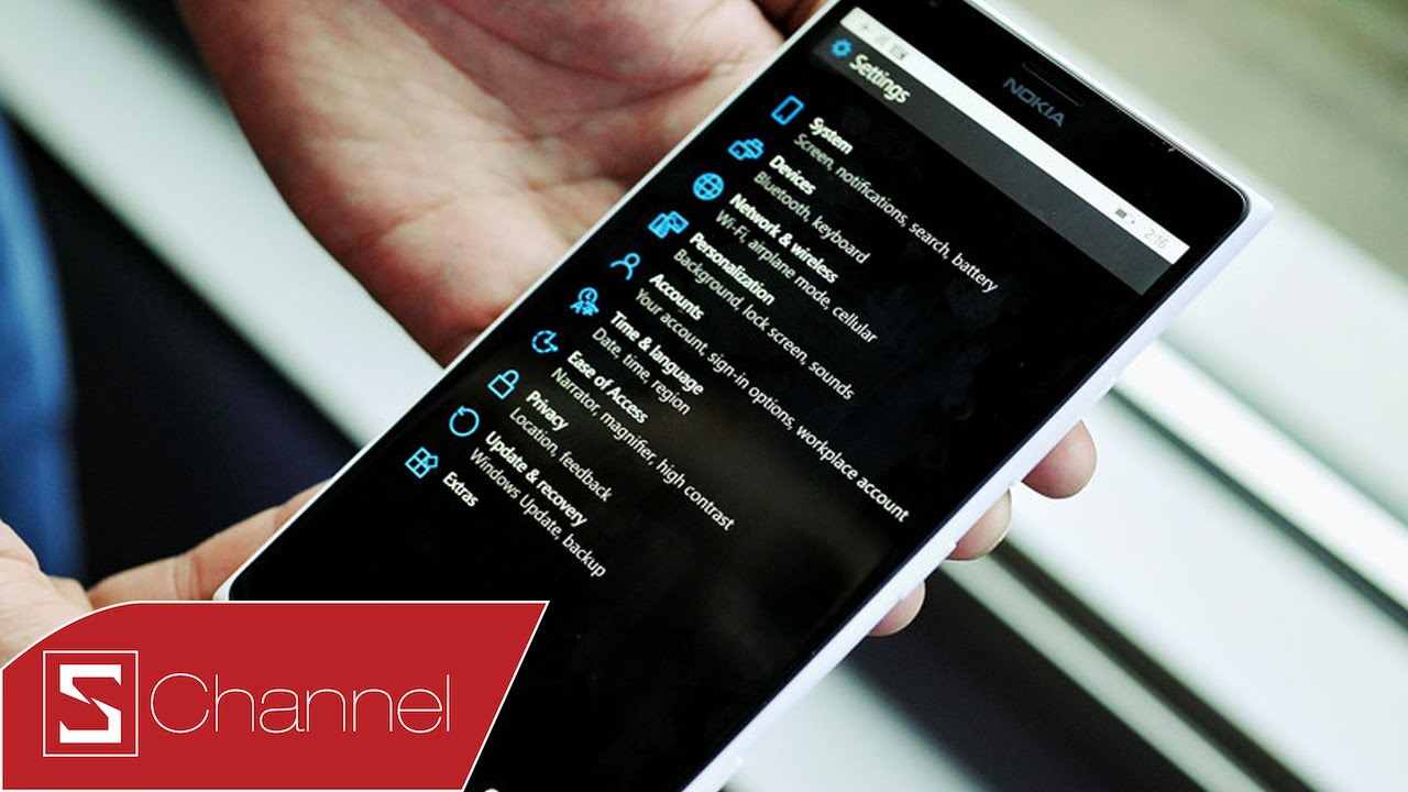 Schannel - Hướng dẫn cập nhật Windows 10 for Mobile cho các máy Lumia