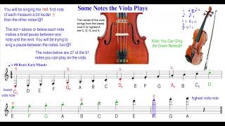 Notes You Can Play on the Viola screenshot 4