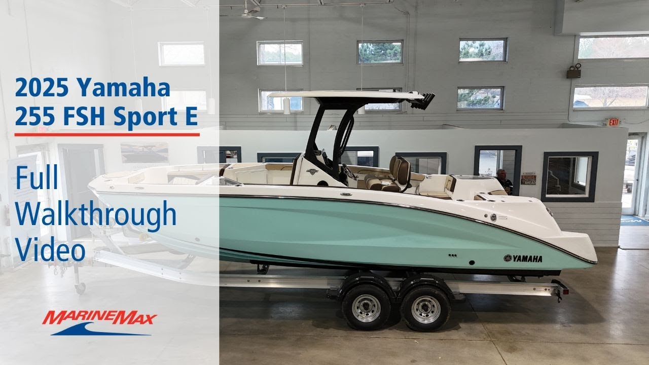 2025 Yamaha 255 FSH Sport E | Available Now at MarineMax Lake