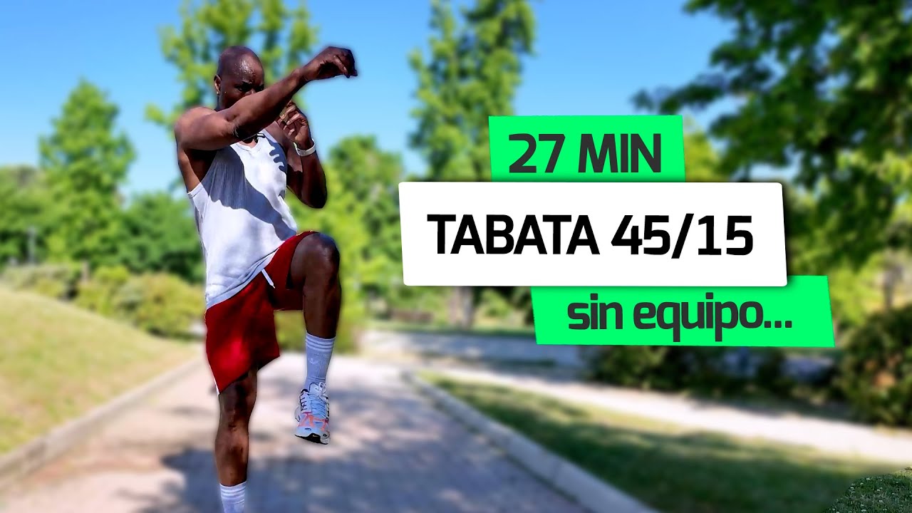Quema Grasa con Tabata 45/15 🔥 Sin Equipo y Súper Efectivo