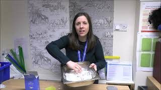 Sensory Activities - Cornflour Mark Making with Heather (CIL)