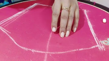 Aari tracing method/Aariwingsworld/Aari work blouse designs/Aari drawing/Tracing method/aari class