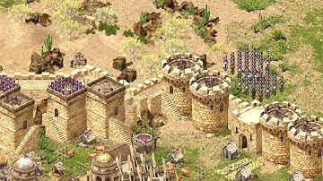 Stronghold Crusader Definitive Edition - 3v3 BLITZKRIEG | Multiplayer Gameplay (PC/UHD)