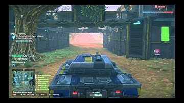 Planetside2 on PS4 Skyguard Lighting Gameplay