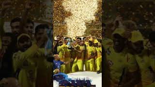 CSK Won IPL 2023 Trophy Winning Celebration video Chennai Super Kings vs Gujarat Final Highlights