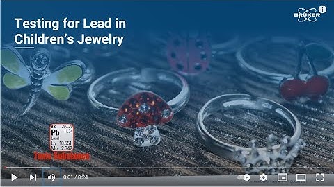 Portable XRF Analyzer for Consumer Safety