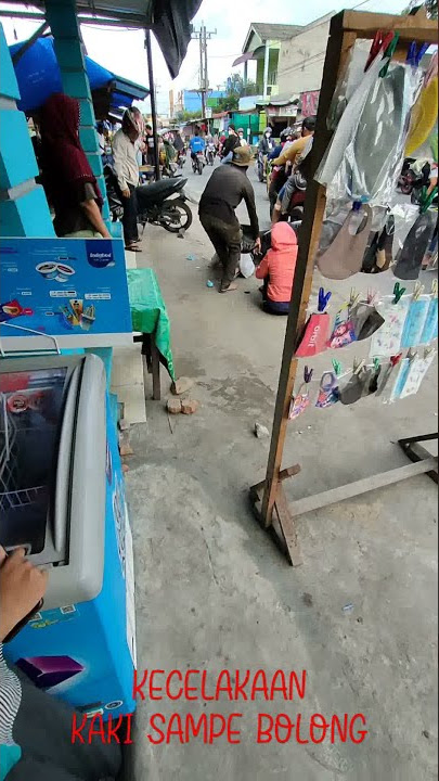 KECELAKAAN MOTOR VS MOTOR TABRAKAN #SHORTS