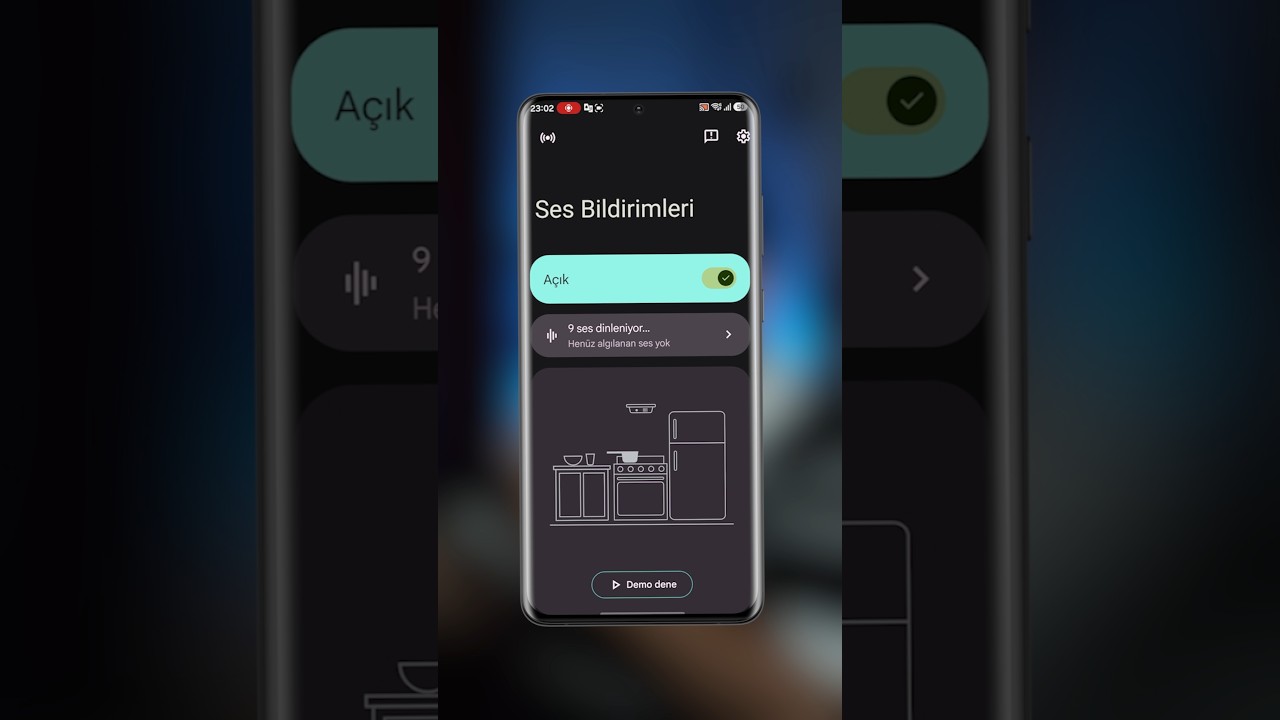 Samsung telefonlar da ses tanıyor ne olmuş? #shorts