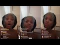 JT DEFENDS HER MAN UZI😳SAYS YUNGMIAMI HAS A SLICK MOUTH &UZI DIDNT DISRESPECT HER💯FULL LIVE