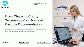 From Chaos to Clarity | Organizing Your Medical Practice Documentation | Virtual Secretary | Emedsec