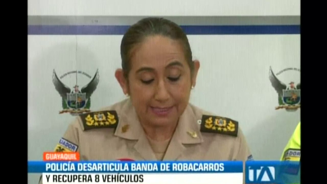 Desarticulan banda de robacarros en Guayaquil farándula nacional