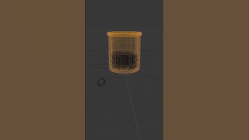 Candy Jar Wireframe #satisfying #blender #3danimation #particles #relax #animation #blender3d