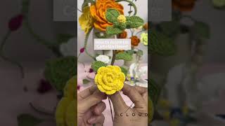 How To Emble Camellias Flower