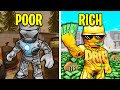 Upgrading POOR Iron Man To RICHEST EVER! (Roblox)
