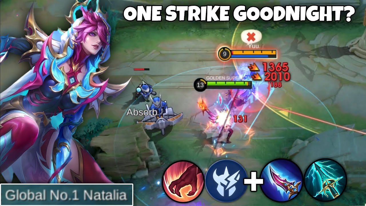 Почему Наталья — САМЫЙ ОПАСНЫЙ убийца в поздней стадии игры! ☠️💯 | Скрытая тактика 💥 | MLBB