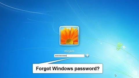 How To Reset Forgotten Password (Windows Xp/Vista/7) Hirens Boot