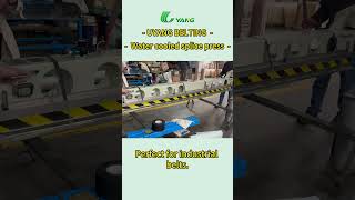 Water-Cooled Belt Splice Press | Precision Conveyor Belt Splicing Machine
