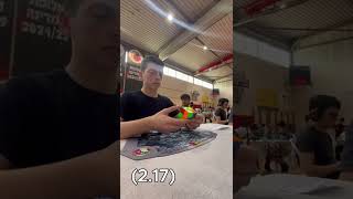 2.72 Official 2x2 PR average!