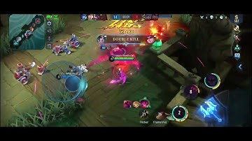 MLBB: mobile legend cecilion.   How many double kills I had??