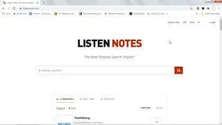 how to publish a podcast through Listen notes