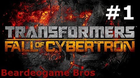 Transformers: Fall of Cybertron #1 - Bumblebee nooooo!! - Beardeogame Bros