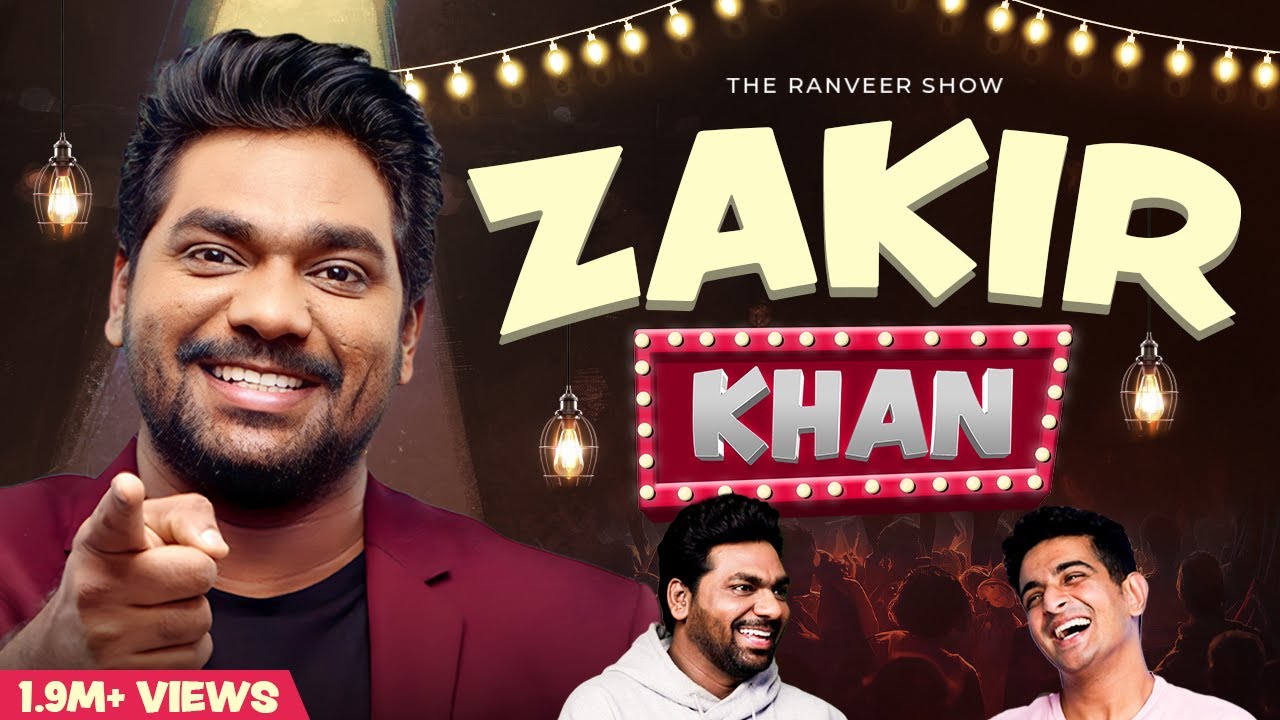 India's BIGGEST Comedian On His Inspiring Journey - The Zakir Khan Story  | BeerBiceps Interview - YouTube