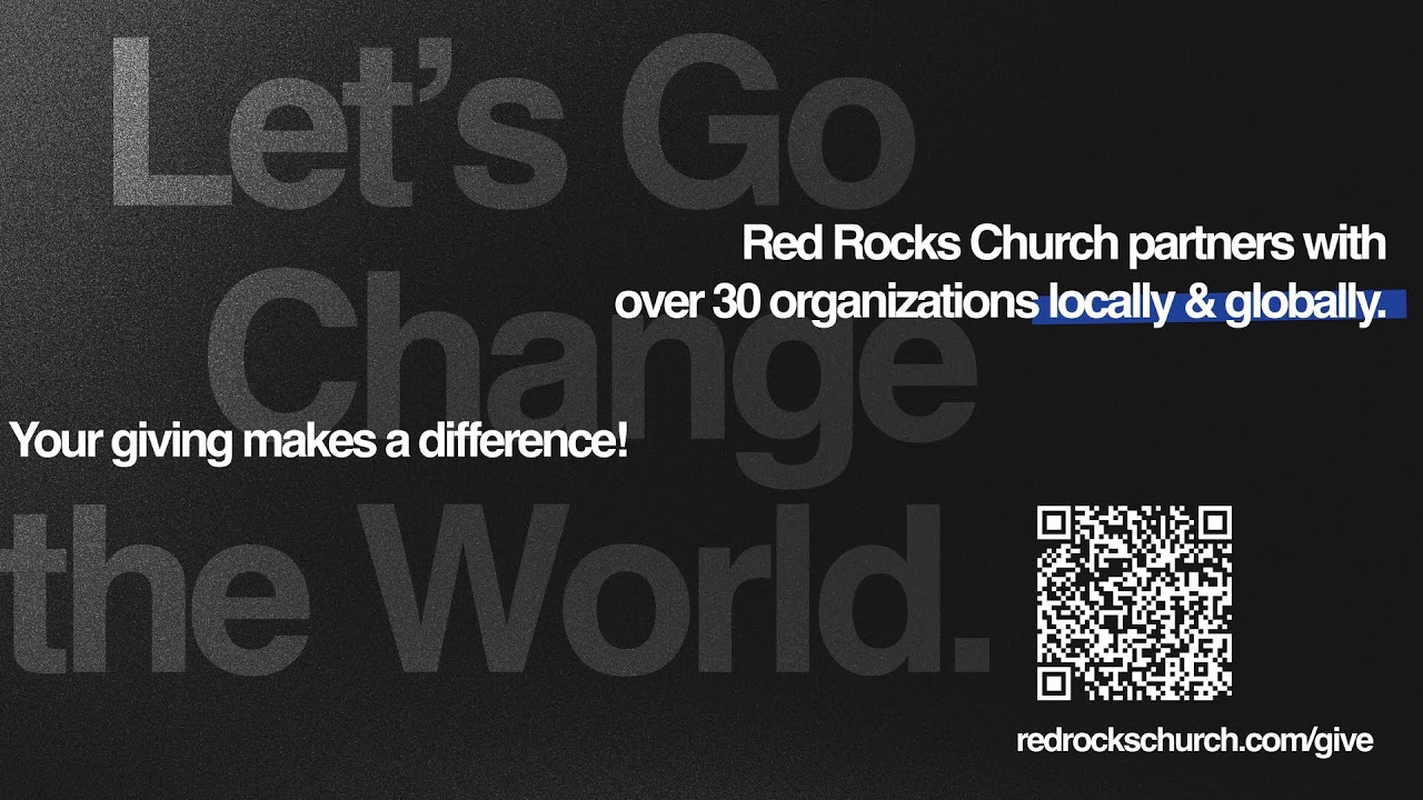 Join Us LIVE at Red Rocks Church | 5PM