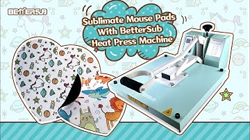 How To Subliamte A Mouse Pad Using Heat Press Machine? | Sublimation for Beginners