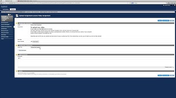 PIU Blackboard - How to submit a Youtube video as an assignment