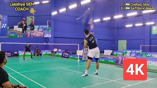 INFOSYS IC 2023 | MS SEMI|  Satish Kumar v/s  Chirag SEN #badminton #yonex #bai #bwf #infosys