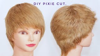 DIY Pixie Cut Wig | Dilias Empire.