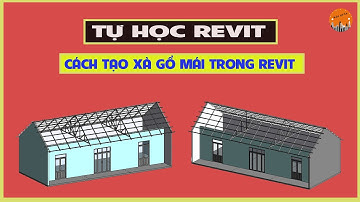 🔴Bài 61: Cách Tạo Xà Gồ Mái Trong Revit#baoquanxd#hocrevit