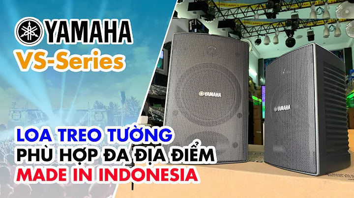 Yamaha VS4 & VS6 // Loa Treo Tường Đa Năng - Chuyên Lắp Nhà Hàng, Quán Cà Phê, Quán Bar #V114