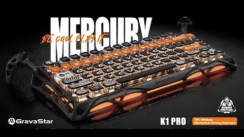 🔥 Introducing Mercury K1 Pro CyberFlare 75% Mechanical Keyboard | Precision and Power in Every Game